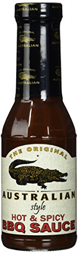 Original Australian Sauce hot und spicy, 4er Pack (4 x 335 ml) von THE ORIGINAL AUSTRALIAN