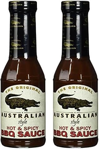 The Original Australian Hot & Spicy BBQ Sauce 1x 355ml (Packung mit 2) von THE ORIGINAL AUSTRALIAN