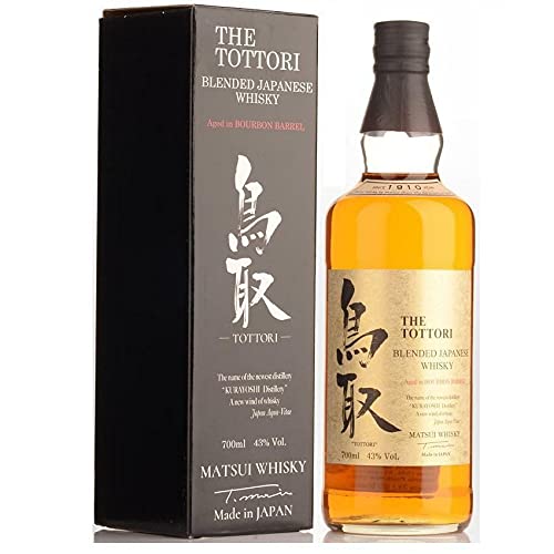 GEMISCHTER JAPANISCHER WHISKY IM BOURBONFASS 70 CL IM KOFFER von THE TOTTORI