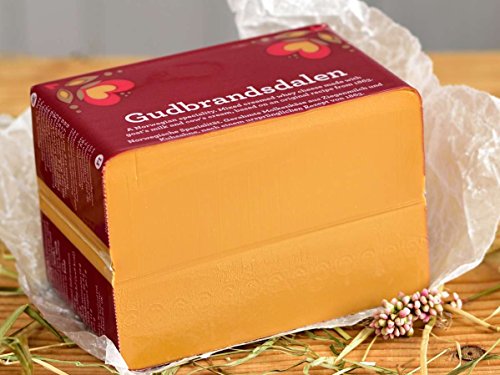 Gudbrandsdalen 500g - Tine Brunost Gjetost Molkenkäse (Norwegenkäse Braunkäse) von TINE SA