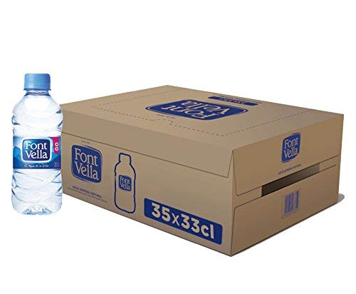 Font Vella – Natürliches Mineralwasser – Box 35 x 33 Cl von Font vella