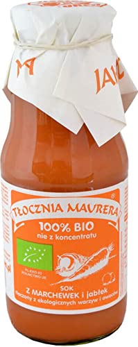 Karottensaft mit Apfel BIO 300 ml - TŁOCZNIA MAURERA von TŁOCZNIA MAURERA