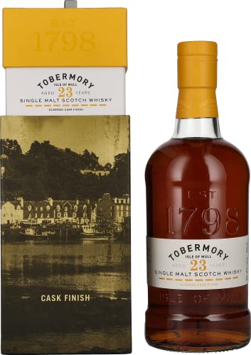 Tobermory 23 Years Old OLOROSO CASK Finish 46,3% Vol. 0,7l in Geschenkbox von Tobermory