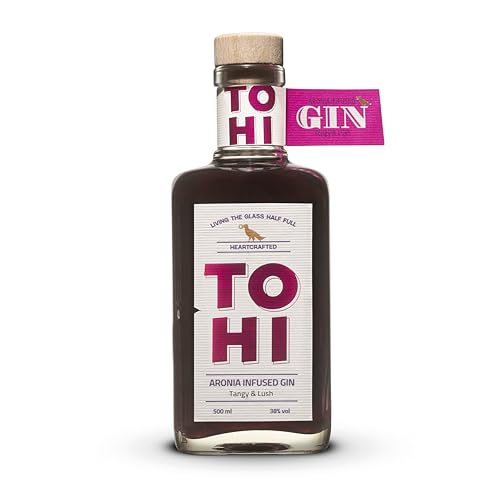 TOHI Aronia Infused Gin | Der prämierte Gin aus Estland | Limited Edition | Aronia und Wacholder | 500ml von TOHI