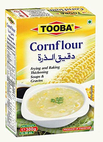 TOOBA CORNFLOUR Brat- und Backverdickung Suppen und Soßen, 300 g von TOOBA