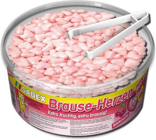 Sadex Brause-Herzen 2,5kg von TOP SWEETS GmbH (D)