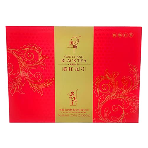 250 G Chinesischer Schwarztee mit Geschenkbox Ying Hong Nr. 9 Yingde Schwarztee Kung Fu Schwarztee für Teeliebhaber, die Gäste Erhalten von TOPINCN