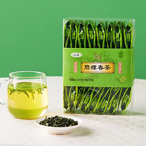 Grüner Tee, Chinesischer Biluochun-Tee, Alte Methode, Handgepflückt, Stark Duftender Tee, Fruchtiger Blumen-Nuss-Aroma-Tee Zum Morgen von TOPINCN