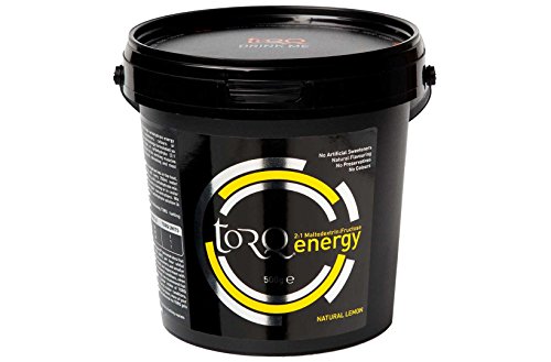 Torq Energy Drink Natural Pink Grapefruit Isotonic Energy Drink Powder - Electrolyte Powder Energy Drinks High Carbohydrates 30g per 500ml and Sodium - 15 Servings - 500g von TORQ