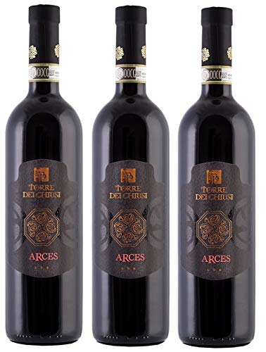 3 X 0,75l - 2014er -"Torre Dei Chiusi" - Aglianico Del Taburno - D.O.C.G. - Kampanien - Italien - Rotwein Trocken von TORRE dei CHIUSI