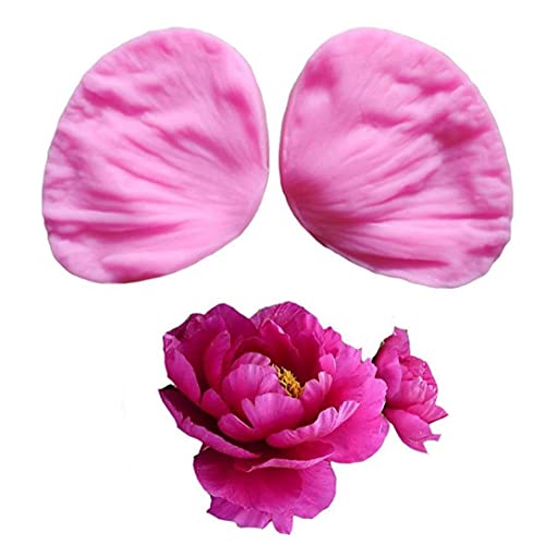 3d Peony Flower Petal Geprägte Silikon-form-fondant-kuchen, Der Werkzeuge Schokolade Zuckermasse Zucker Lehm Bakeware von TOSSPER