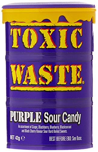 Toxic Waste Purple Sour Candy 12x42g von TOXIC WASTE