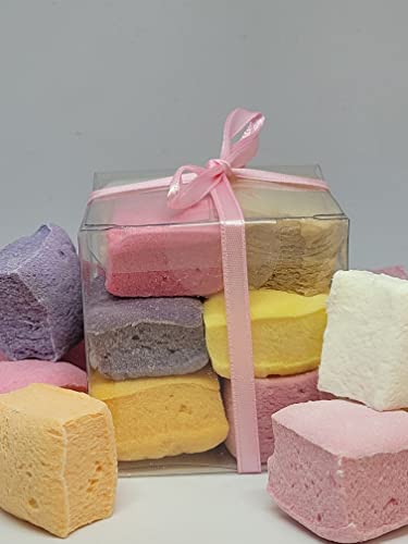 Hausgemachte Marshmallows - 130g-Box - 12 Würfel mit verschiedenen Geschmacksrichtungen von TP LP Tout Pour Les Papilles