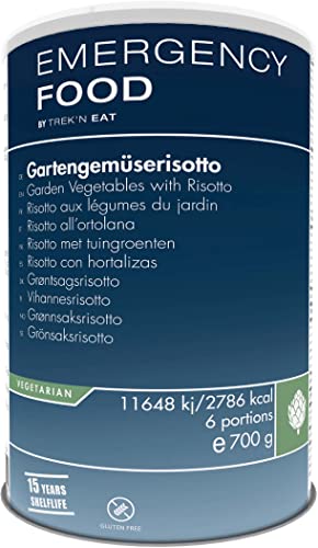 TREK'N EAT Emergency Food Gartengemüserisotto | Haltbare Notfallnahrung Lebensmittel von TREK'N EAT