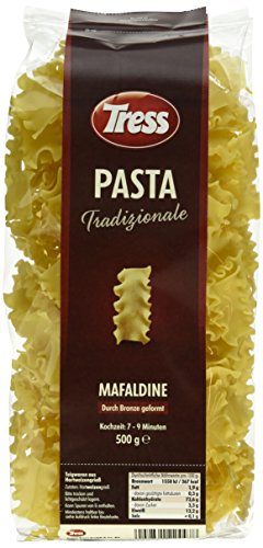 Tress Pasta Tradizionale Mafaldine, 8er Pack (8 x 0.5 kg) von TRESS Pasta Tradizionale