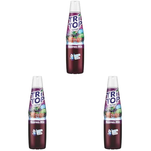 TRi TOP Sirup Beeren-Mix 1er-Set je 600 ml (Packung mit 3) von TRI TOP