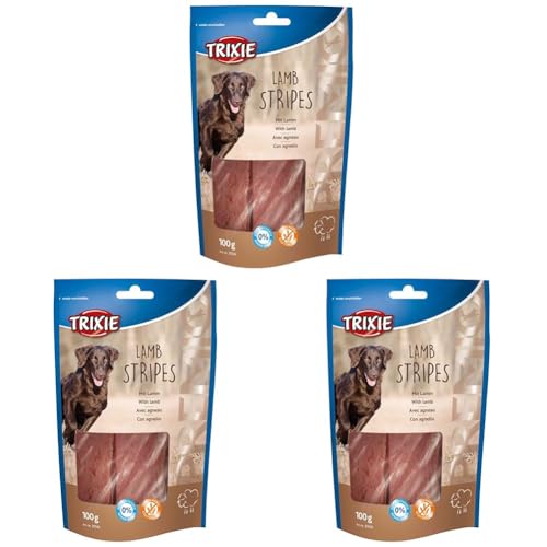 Trixie Premio 100 g Lamb Stripes (Packung mit 3) von TRIXIE