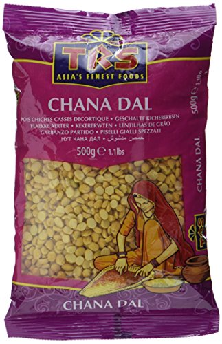 TRS Kichererbsen halb/Chana Dal, 10er Pack (10 x 500 g) von TRS