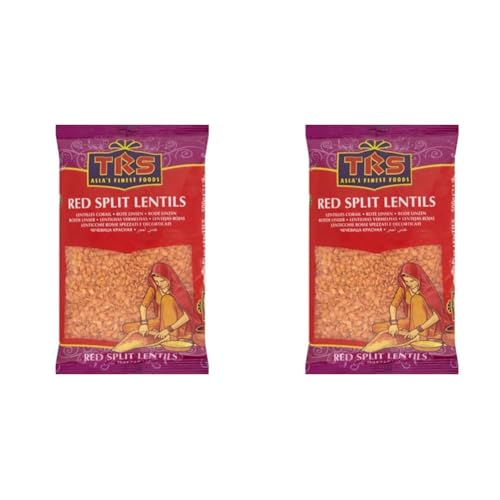 TRS - Rote Linsen - (1 X 2 KG) (Packung mit 2) von TRS