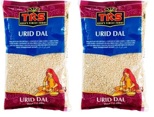 TRS - Urid Dall - (1 X 1 KG) (Packung mit 2) von TRS