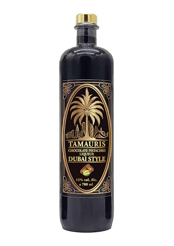 Tamauris Dubai Chocolate Style Liqueur (Dubai Style Pistazie) von TRYLICIOUS