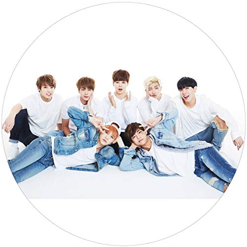 Premium Esspapier Oblate Tortenbild, Essbares Foto für Torten, Tortenaufleger Ø 20cm Bangtan Boys T 1 von TTS-24