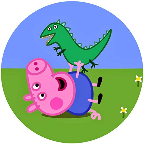 Premium Esspapier Oblate Tortenbild, Essbares Foto für Torten, Tortenaufleger Ø 20cm Peppa Pig Nr. 1 von TTS-24