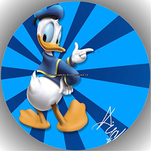 Premium Esspapier Tortenaufleger Donald Duck T7 von TTS-24