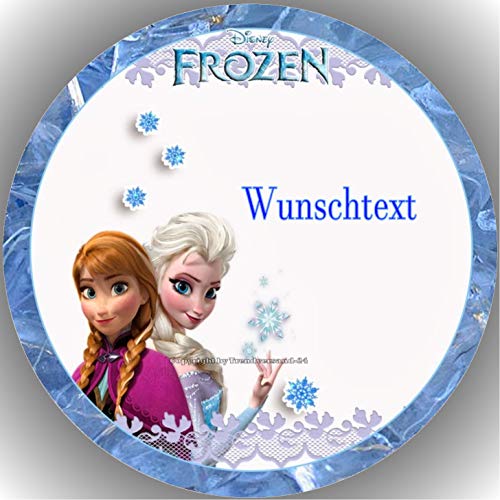 Premium Esspapier Tortenaufleger Frozen T1-1 von Shanrya