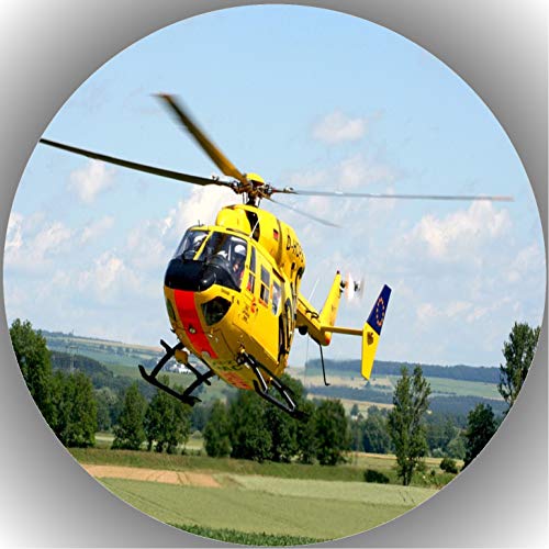 Premium Esspapier Tortenaufleger Geburtstag Hubschrauber T7 von Shanrya