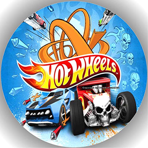 Premium Esspapier Tortenaufleger Hot Wheels T3 von Shanrya