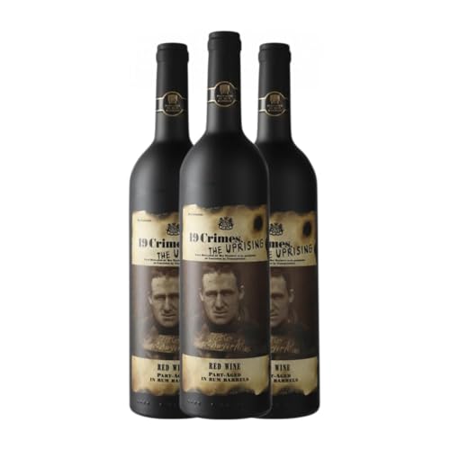 Crimes The Uprising Southern Australia 75 cl Rotwein (Karton mit 3 Flaschen von 75 cl) von TWE Imports