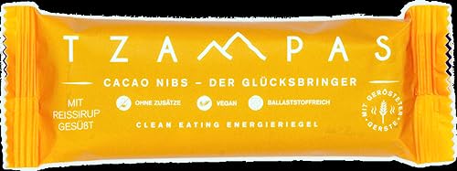 TZAMPAS Cacao Nibs - Der Glücksbringer. Clean eating Energieriegel von TZAMPAS