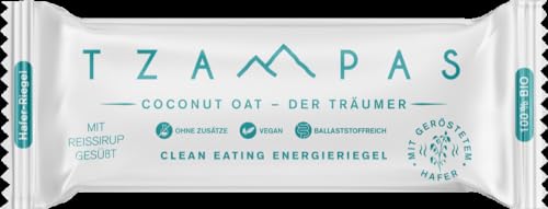 TZAMPAS Coconut Oat - Der Träumer. Clean Eating Energieriegel (2 x 40 gr) von TZAMPAS