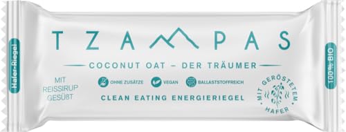 TZAMPAS Coconut Oat - Der Träumer. Clean Eating Energieriegel von TZAMPAS