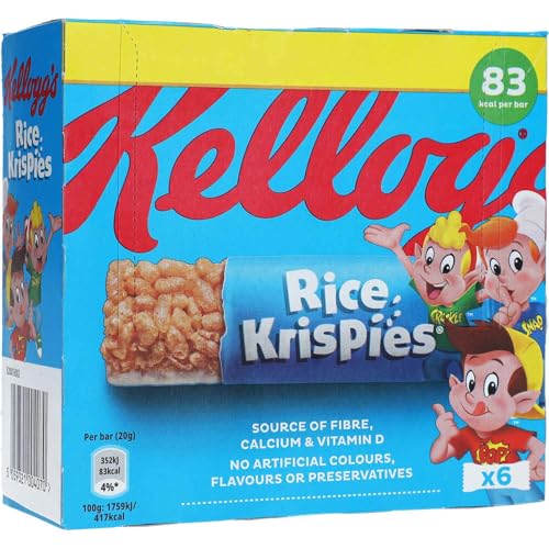 Kellogg's Rice Krispies Riegel 6x20g von Tabakland ...ALLES WAS ANMACHT!