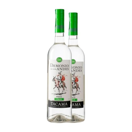 Pisco Tacama Demonio de los Andes 70 cl (Karton mit 2 Flaschen von 70 cl) von Tacama