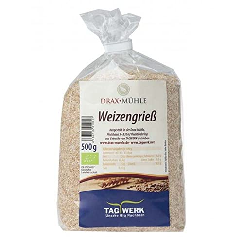 Tagwerk Weizengrieß, 500g von Tagwerk