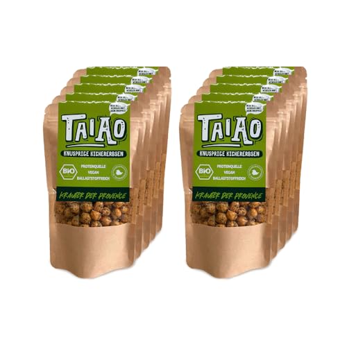 Knusprige Kichererbsen - 10er Pack Kräuter der Provence von Taiao