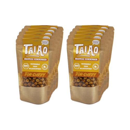 Knusprige Kichererbsen - 10er Pack Thai-Curry von Taiao