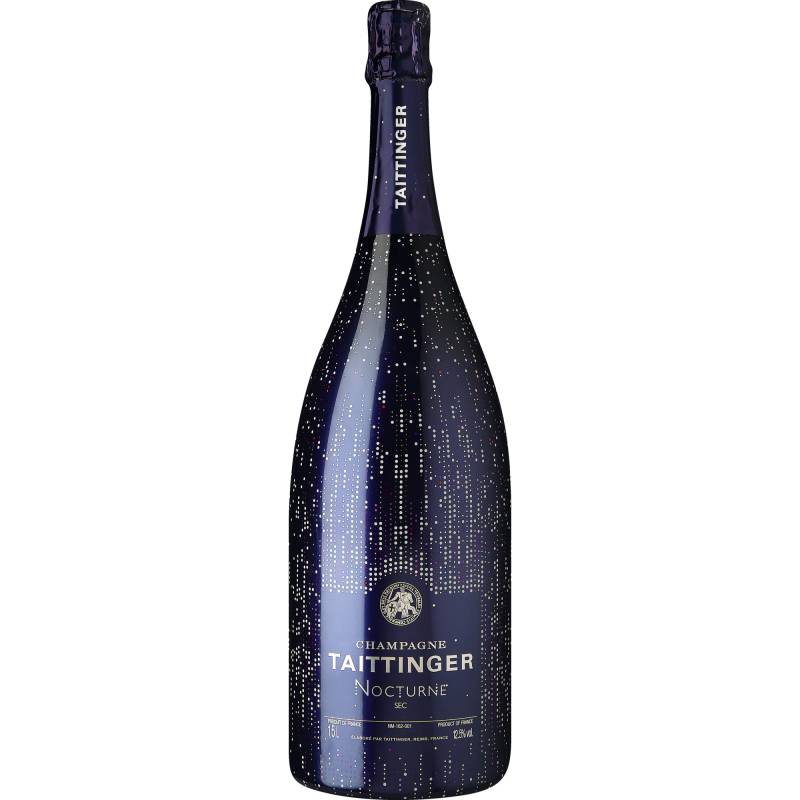 Champagne Taittinger Nocturne City Lights, Sec, Champagne AC, Magnum, Champagne, Schaumwein von Taittinger, Reims, France