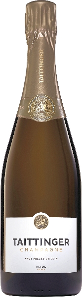 Taittinger Champagne Brut Millesime Jg. 2015 limitiert 50 Proz. Chardonnay, 50 Proz. Pinot Noir