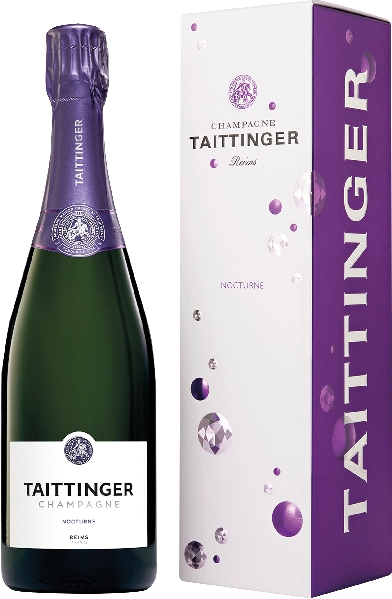 Taittinger Champagne Nocturne Sec City Lights in Geschenkverpackung Jg.