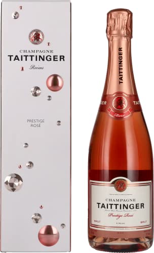 Taittinger Champagne Prestige Rosé Brut 12,5% Vol. 0,75l in Geschenkbox von Taittinger