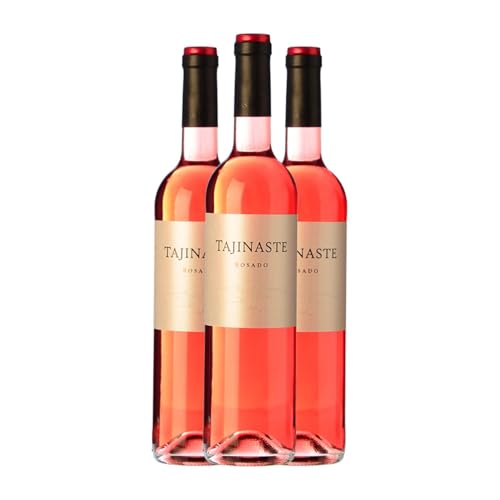 Tajinaste Rosado Listán Schwarz Valle de la Orotava Jung 75 cl Rosé-Wein (Karton mit 3 Flaschen von 75 cl) von Tajinaste Viñedos y Bodega