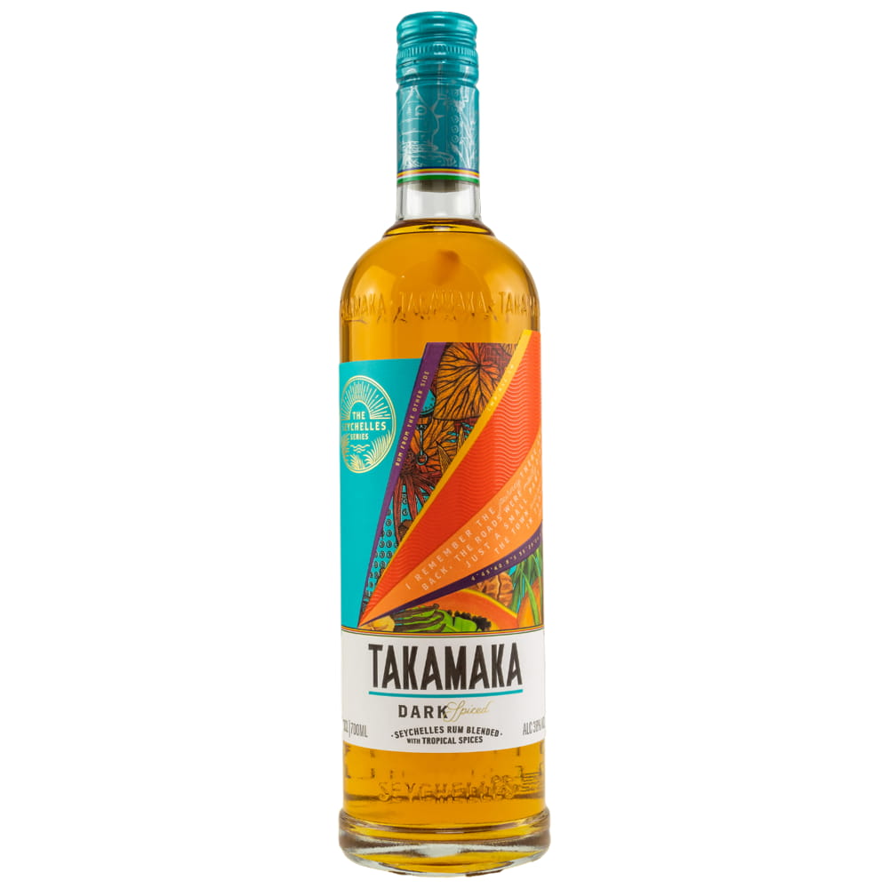 Takamaka Dark Spiced Rum 38% vol. 0,7l von Takamaka