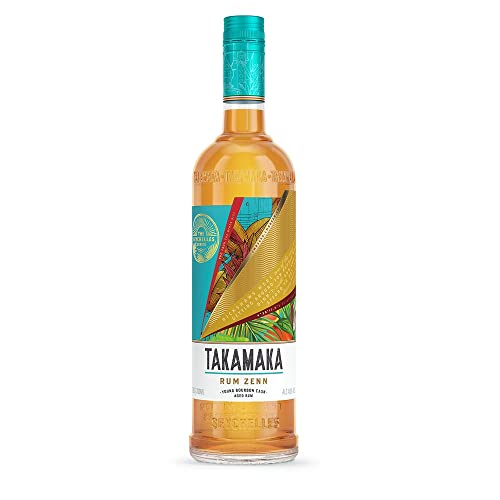 Takamaka Rum Zenn I 700 ml Flasche I 40% Volume I Brauner Premium Rum von den Seychellen von Rum made from the Seychelles Takamaka Est MMII