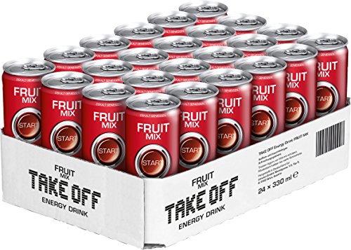 Take Off Energy und Fruit Mix, 24er Pack, Einweg (24 x 330 ml) von ebaney