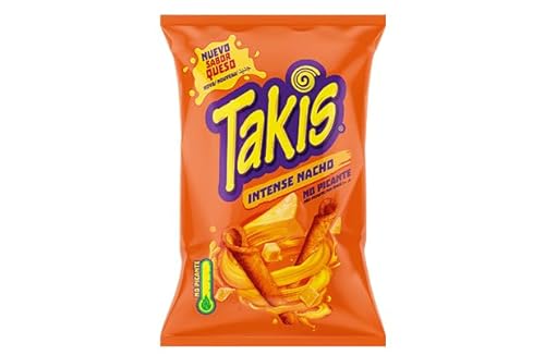 Takis Corn Chips - 18 x 100g - DIE heißen Chips der Stunde im Vorteilspack (Intense Nacho) von Takis