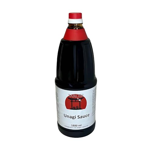 Takori - Unagi Sauce 6x1,8L Japanische Unagi Sauce/Aal Sauce für Sushi, dickflüssig und hochwertig, Kabayaki Sauce nach japanischer Tradition von Takori